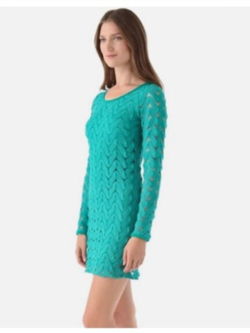 Free People Wild Thing Crochet Lace Key Hole Back Size Small - Picture 3 of 12